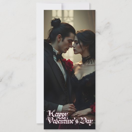 Carte Saint Valentin de la passion éternelle (Devant)