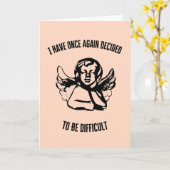 Carte Saint-Valentin difficile (Fleur jaune)