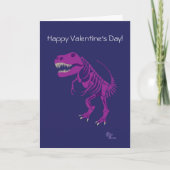 Carte Saint Valentin Dinosaur (Devant)