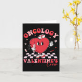 Carte Saint-Valentin d'oncologie Cœur Infirmière contre  (Fleur jaune)