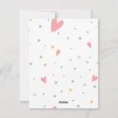 Carte Saint Valentin Donut (Dos)