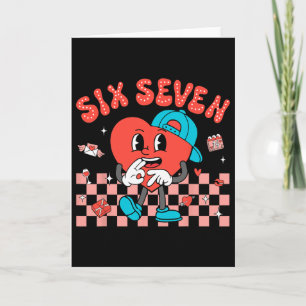 Carte Saint-Valentin Drôle 67 Meme Six Sept 6 7 Valent