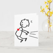 Carte Saint-Valentin drôle couple apparié pour hommes fe (Fleur jaune)