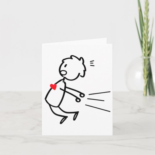 Carte Saint-Valentin drôle couple assorti pour hommes fe (Devant)