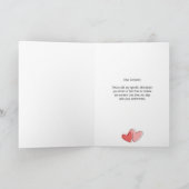 Carte Saint Valentin drôle Je t'aimerai toujours plié (Intérieur)