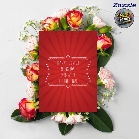 Carte Saint-Valentin drôle pour mari