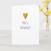 Carte Saint-Valentin Drôle Vous Ferez Très Bien (Fleur jaune)