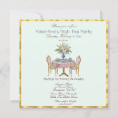 Carte Saint-Valentin fête du thé (Devant)