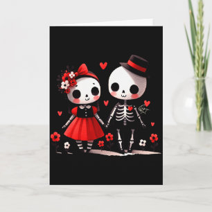 Carte Saint-Valentin gothique