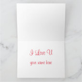 Carte Saint Valentin Las Vegas (Intérieur)