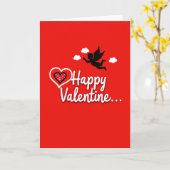 Carte Saint-Valentin Love Cupid (Fleur jaune)