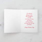 Carte Saint-Valentin-Ma femme aimante (Intérieur)