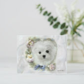 Carte Saint Valentin maltaise Hermes (Debout devant)