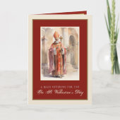 Carte Saint-Valentin Messe de prière (Devant)