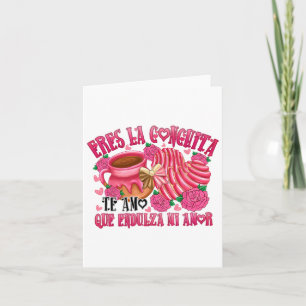 Carte Saint-Valentin mexicain Eres La Conchita Que Endul