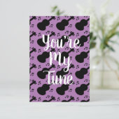 Carte Saint-Valentin Moderne Guitare Rock Notes De Musiq (Debout devant)