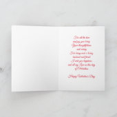 Carte Saint-Valentin-Mon mari aimant (Intérieur)