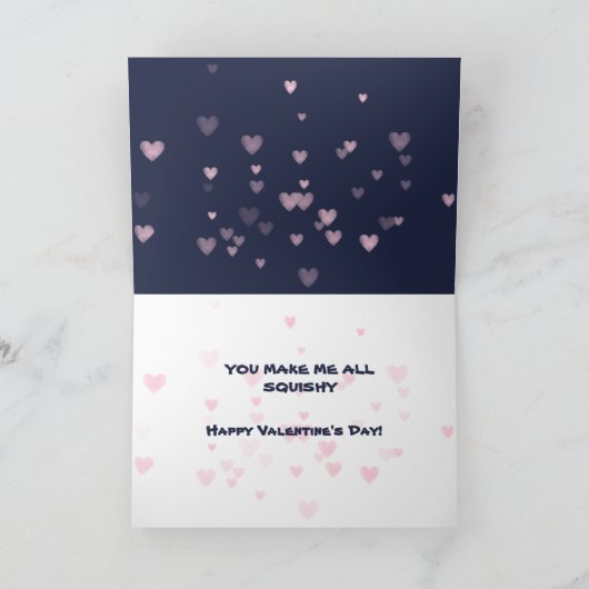 Carte Saint-Valentin octopus (Intérieur)