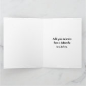 Carte Saint Valentin Ours et coeur (Intérieur)