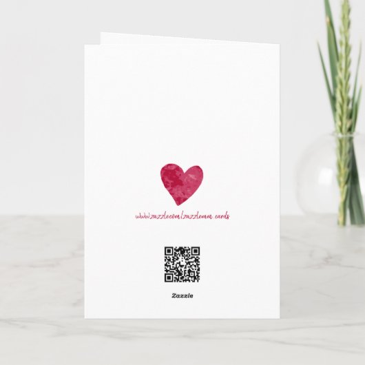 Carte Saint-Valentin parfait (Dos)