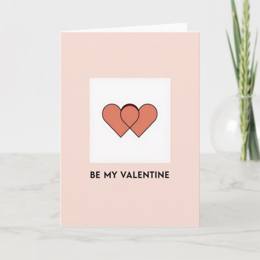 Carte Saint-Valentin pêche (Devant)