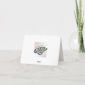 Carte Saint-Valentin Penguin Heart (Dos)
