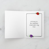 Carte Saint Valentin personnalisé (Intérieur)