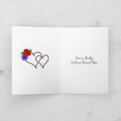 Carte Saint-Valentin personnalisé (Intérieur)