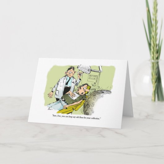 Carte Saint Valentin pour ce dentiste que vous con (Devant)