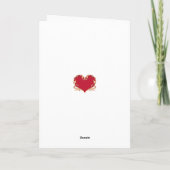 Carte Saint Valentin pour Couple Noir (Dos)