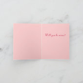 Carte Saint-Valentin pour enfants (Intérieur)