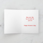 Carte Saint Valentin pour Godson (Intérieur)