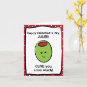 Carte Saint Valentin pour Juuri (Fleur jaune)