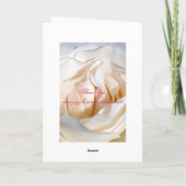 Carte Saint Valentin pour la belle-fille et le gen (Dos)