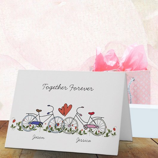 Carte Saint-Valentin pour les couples amateurs de 