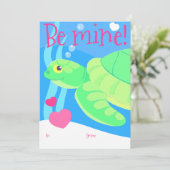 Carte Saint Valentin pour les enfants (Debout devant)