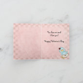 Carte Saint Valentin pour les enfants (Intérieur)