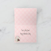 Carte Saint Valentin pour les enfants (Intérieur)