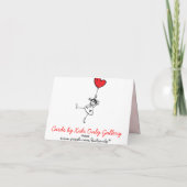 Carte Saint Valentin pour les enfants (Dos)