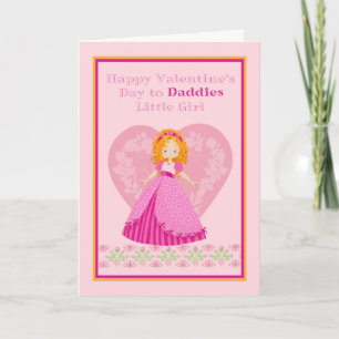 Carte Saint Valentin pour les filles de Daddies