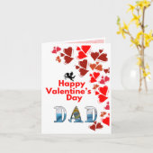 Carte Saint-Valentin pour les papas (Saint-Marin) (Fleur jaune)