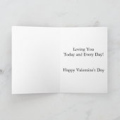 Carte Saint Valentin pour papa (Intérieur)