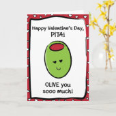 Carte Saint Valentin pour Pita (Fleur jaune)