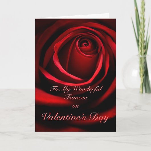 Carte Saint-Valentin pour votre mari. (Devant)
