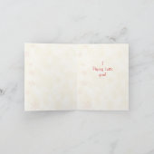 Carte Saint Valentin rétro pour enfants (Intérieur)
