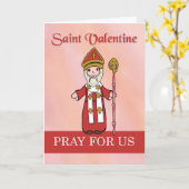 Carte Saint-Valentin Simple Saint-Valentin (Fleur jaune)