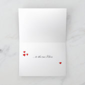 Carte Saint-Valentin - Simplement élégant (Intérieur)
