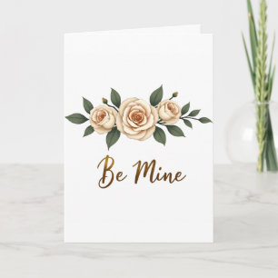 Carte Saint-Valentin Sois Mienne