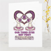 Carte Saint-Valentin spirituel (Fleur jaune)