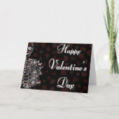 Carte Saint-Valentin squelette (Devant)